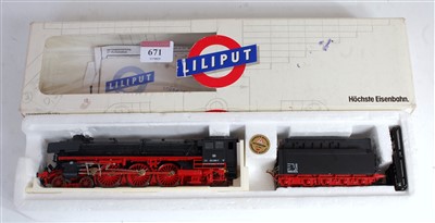 Lot 671 - A Liliput H0 ref. 10123 DB black class 112 4-6-...