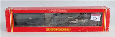 Lot 662 - A Hornby R133 4-6-0 engine and tender, class...