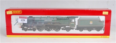 Lot 658 - A Hornby R2231 4-6-2 engine and tender...