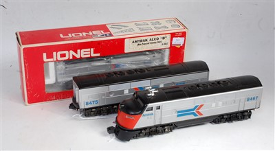 Lot 389 - Lionel Bo-Bo diesel loco and two auxillary...