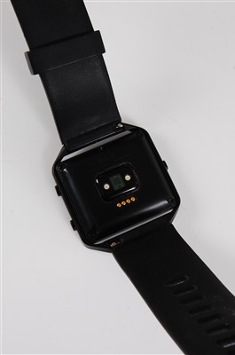 Lot 333 - A Fitbit Blaze, with black case and black...