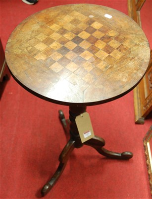 Lot 1286 - A 19th century rosewood circular fixed top...