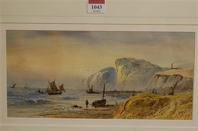 Lot 1043 - Edward Lewis (1903-1943) - South coast scene...