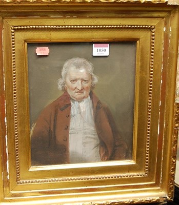 Lot 1050 - Anker Smith ARA - portrait of Hutchinson of...