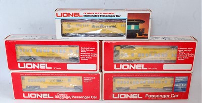 Lot 418 - Eleven Lionel "Convention" special items:-...