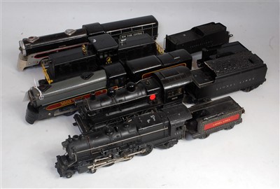Lot 420 - Large tray of 4 steam outline and one diesel...
