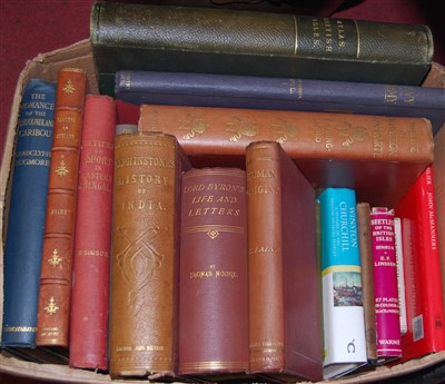 Lot 71 - A box of 19th century and later books, to...