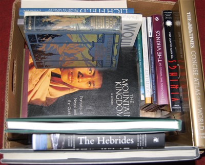 Lot 73 - A box of miscellaneous books, to include The...