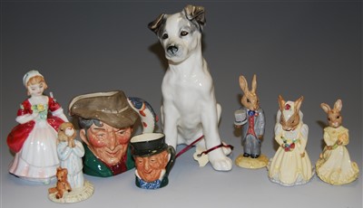 Lot 185 - Assorted Doulton wares to include Bunnykins...