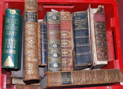 Lot 146 - A box of miscellaneous 19th century and later...