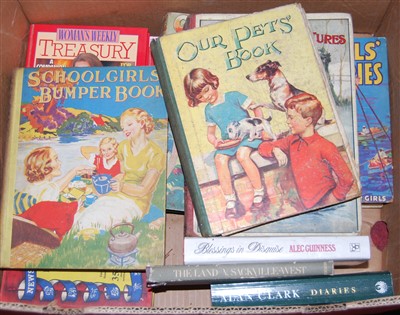 Lot 157 - A box of miscellaneous mainly childrens books,...