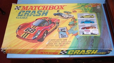 Lot 243 - A Matchbox Crash game, boxed
