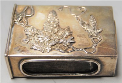 Lot 255 - An early 20th century Chinese white metal...