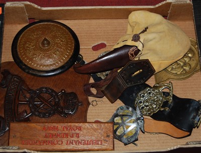 Lot 431 - A box of miscellaneous items, to include...