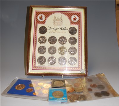 Lot 366 - A Royal Wedding 1981 St Pauls Cathedral coin...