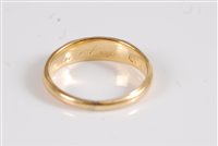 Lot 2597 - A 19th century five stone diamond ring, the...