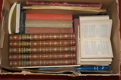 Lot 528 - Three boxes of assorted volumes, to include...