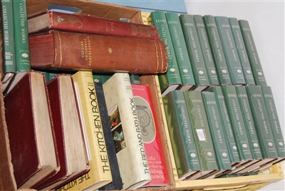 Lot 411 - Two boxes of miscellaneous books to include...