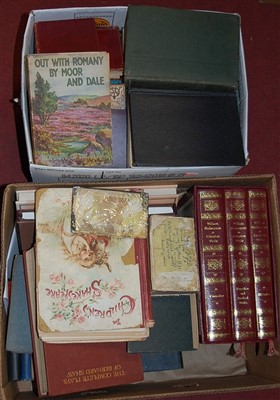 Lot 556 - Two boxes of assorted volumes, to include...