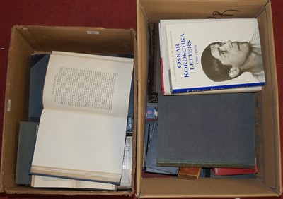 Lot 593 - Two boxes of assorted 19th century and later...