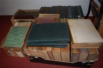 Lot 597 - Four boxes of assorted science related volumes...