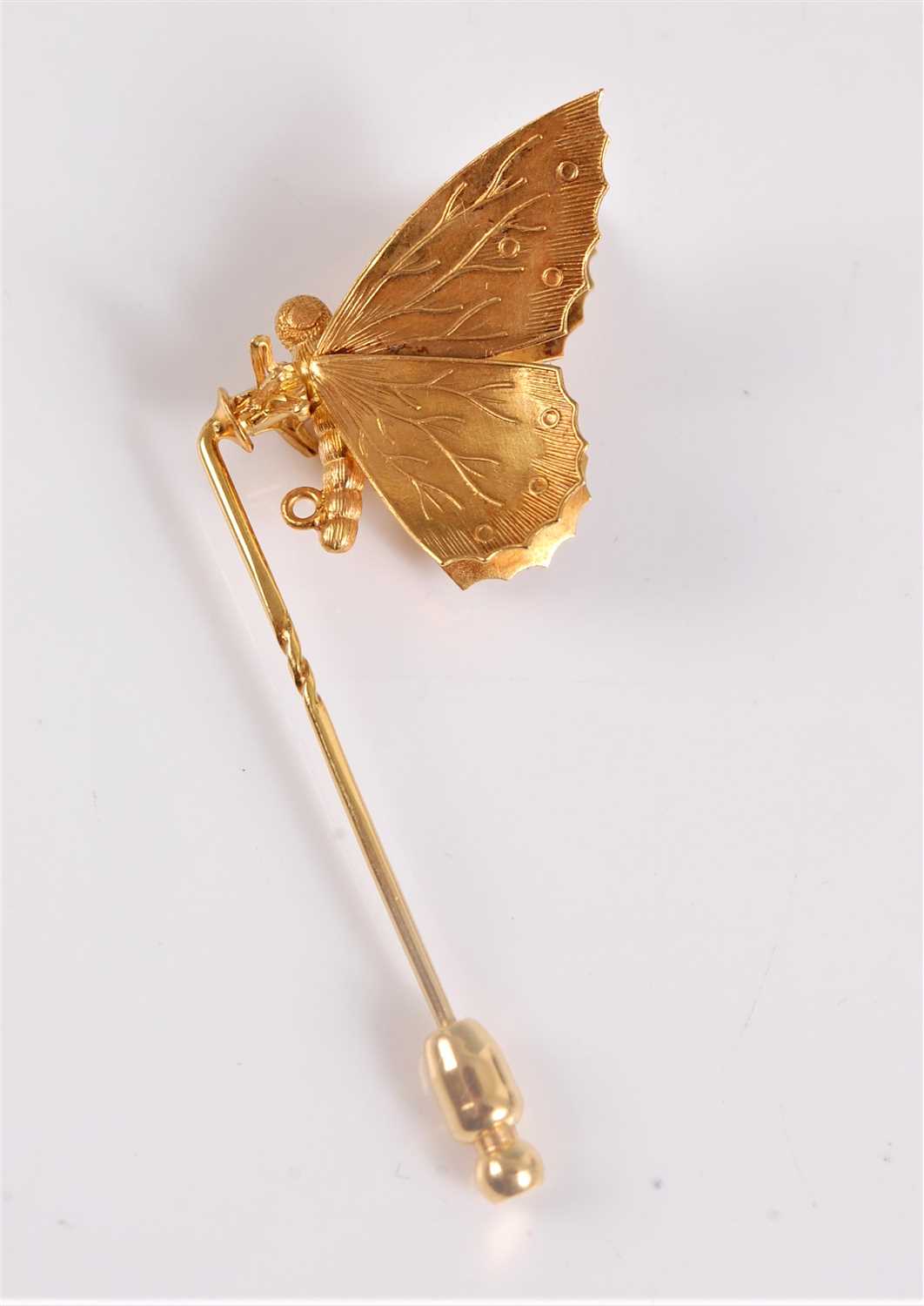 butterfly stick pin