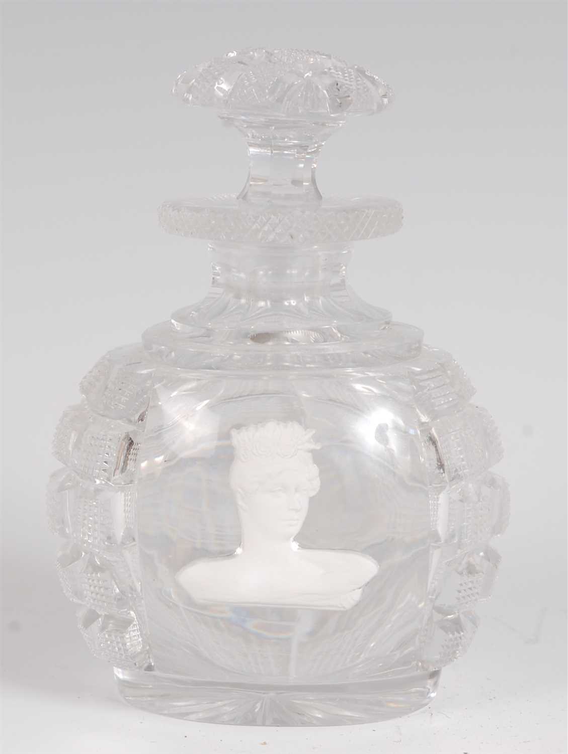 Lot 1107 - An early 19th century sulphide included scent...