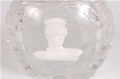 Lot 1107 - An early 19th century sulphide included scent...