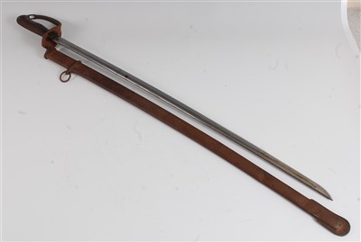 Lot 74 - A Japanese 1886/87 pattern Cavalry Trooper's sword