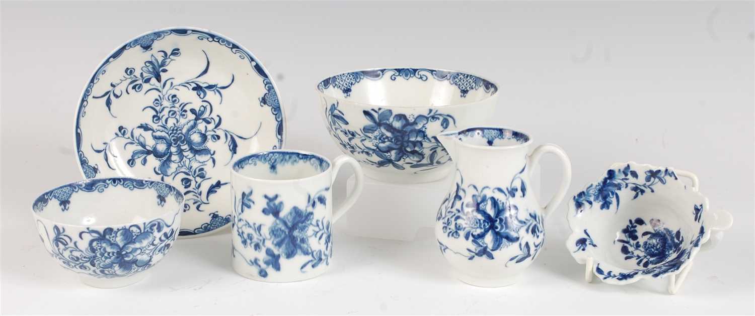 Lot 1076 - A Worcester porcelain sparrow-beak cream jug,...