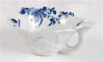 Lot 1076 - A Worcester porcelain sparrow-beak cream jug,...
