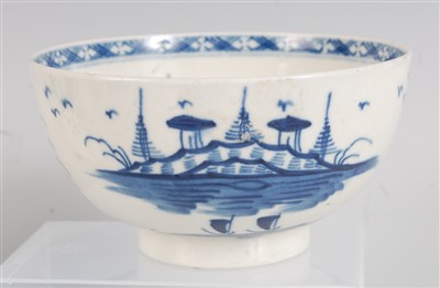 Lot 1083 - A Worcester porcelain tea bowl and saucer,...