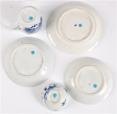 Lot 1088 - A Worcester porcelain coffee cup and saucer,...