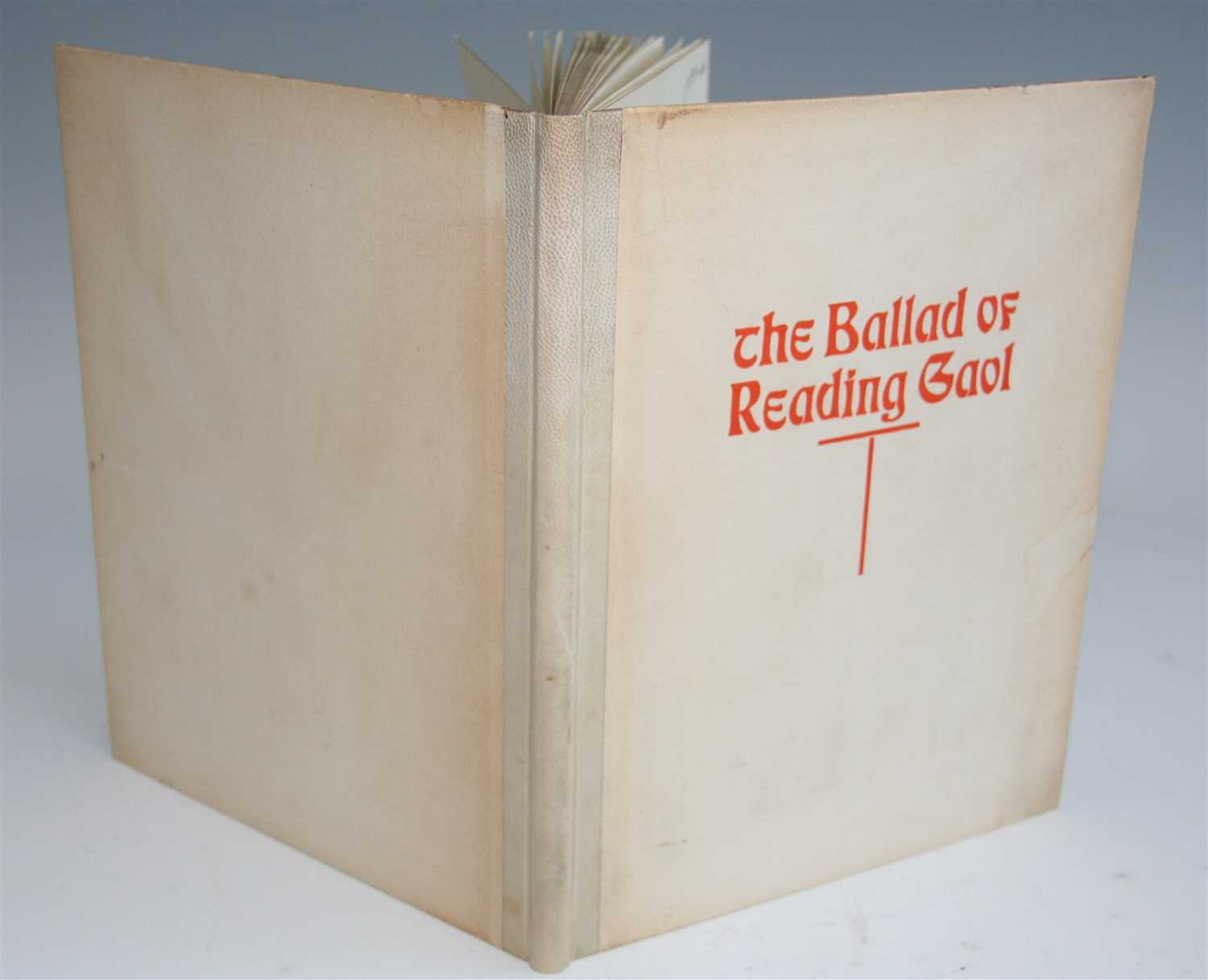 Lot 1010 - Wilde, Oscar, The Ballad of Reading Gaol. O.C....