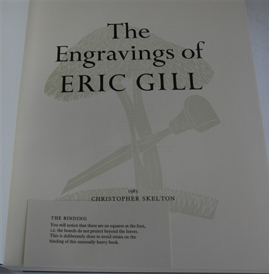 Lot 1032 - GILL, Eric. The Engravings of Eric Gill....