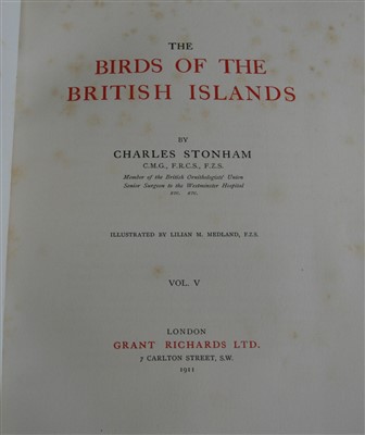 Lot 1037 - STONHAM, Charles. The Birds of the British...