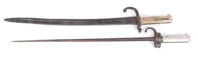 Lot 172 - A French model 1886 Lebel bayonet