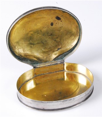 Lot 1357 - An 18th century continental silver gilt...