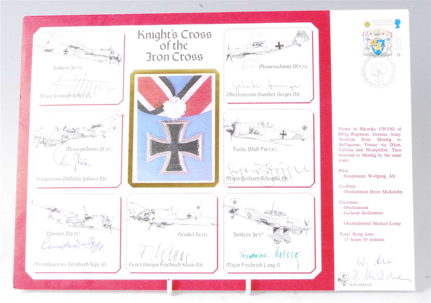 Lot 59 - A DM cover of the Knight's Cross of the Iron Cross