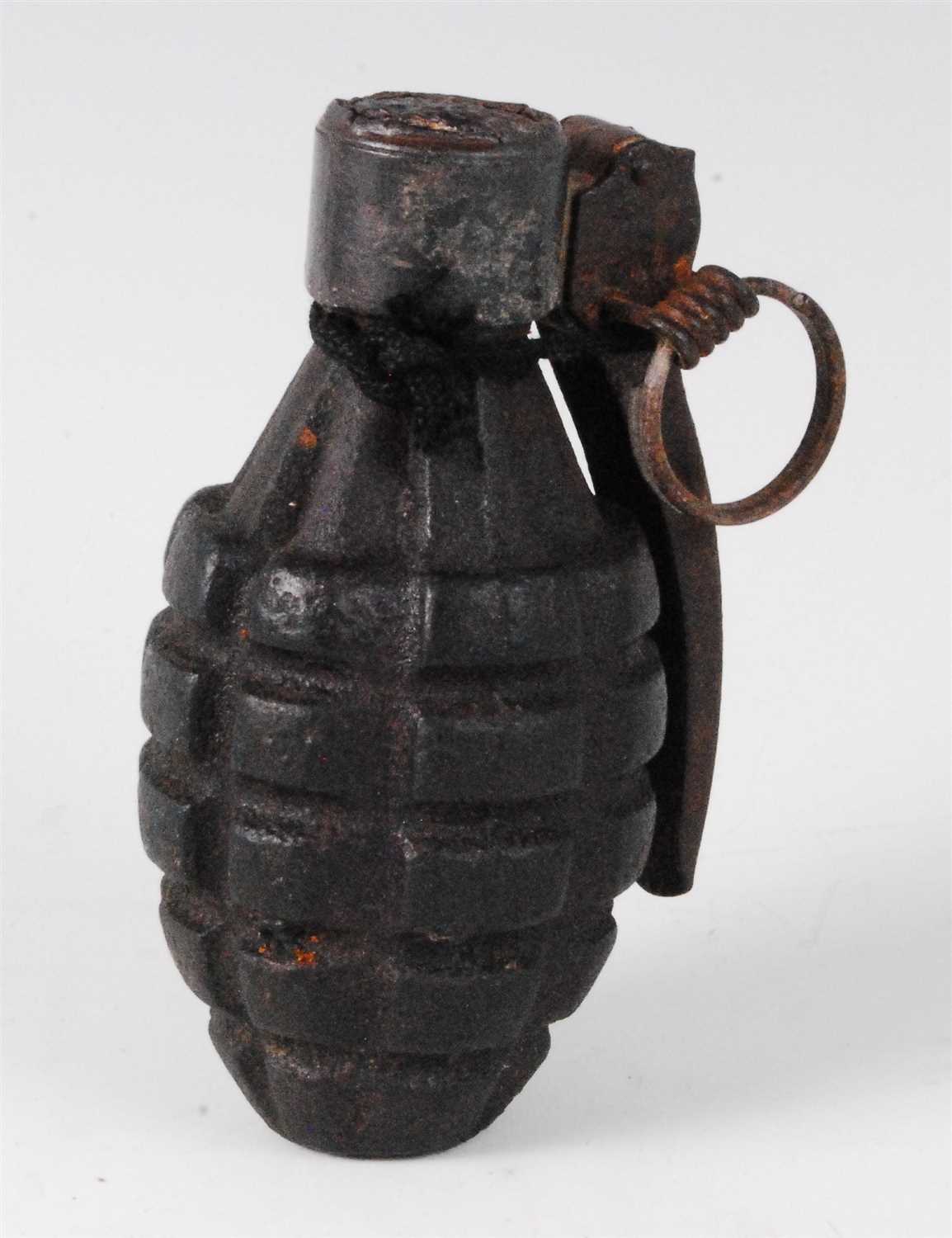 Lot 197 A Deactivated Ww I French F1 Hand Grenade