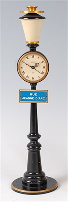 Lot 1550 - A Jaeger LeCoultre novelty clock in the form...