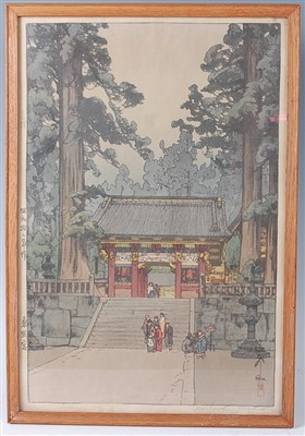 Lot 1429 - Hiroshi Yoshida (Japanese 1876-1950) - Jashagu...