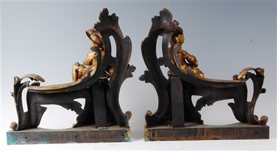 Lot 1386 - A pair of late 19th century French gilt bronze...