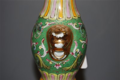 Lot 285 - A Chinese stoneware double gourd vase, having...