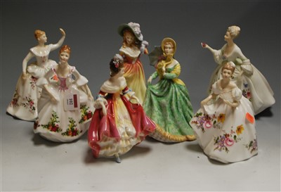 Lot 102 - A collection of seven various Royal Doulton...