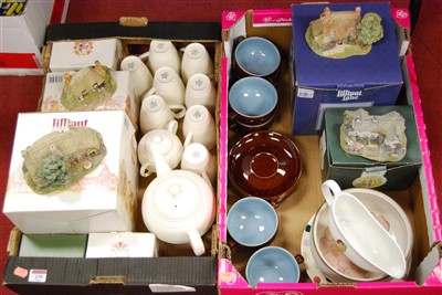 Lot 139 - Two boxes of miscellaneous items, to include...