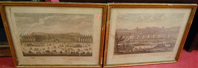 Lot 1034 - A 19th century monochrome engraving; together...