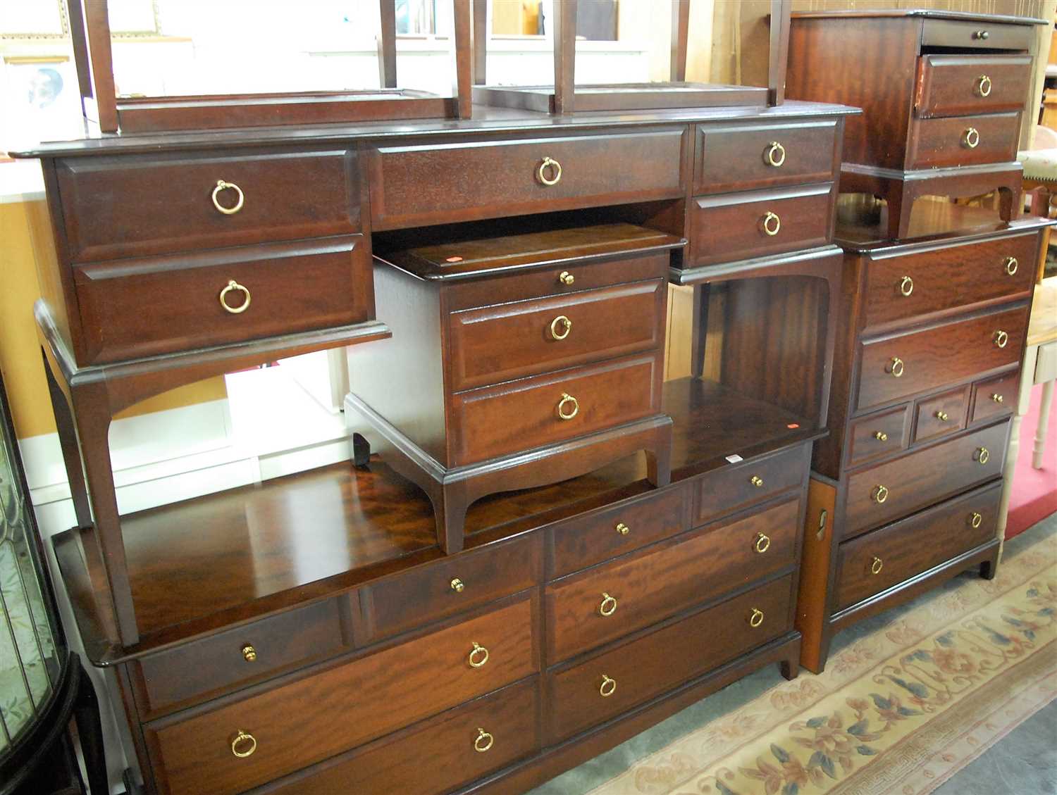 Lot 1250 - A collection of Stag Minstrel bedroom...