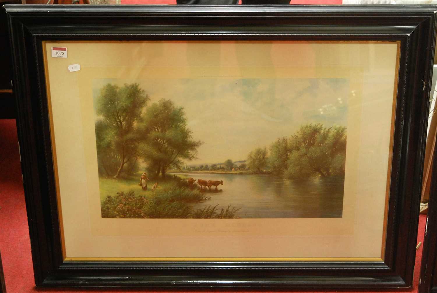 Lot 1075 - After Edwin Edwards - a June morning, and...
