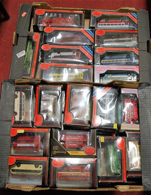 Lot 528 - Two boxes of EFE 1/76 scale buses